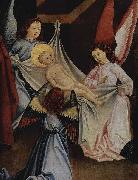 Friedrich Herlin Geburt Christi, Anbetung des Christuskindes Sweden oil painting artist